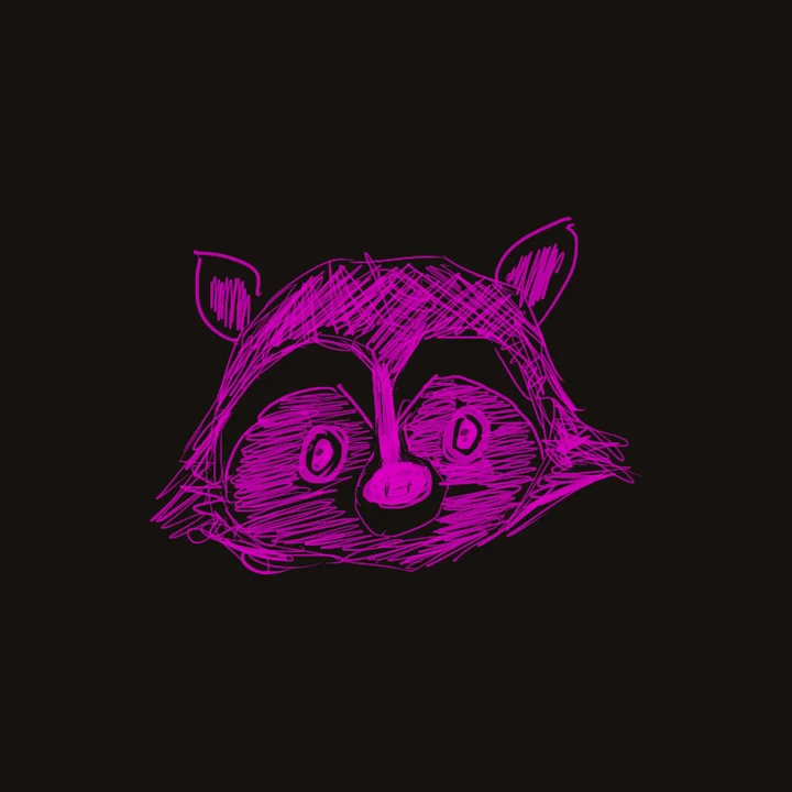 A clue from the hidden game, drawn in magenta